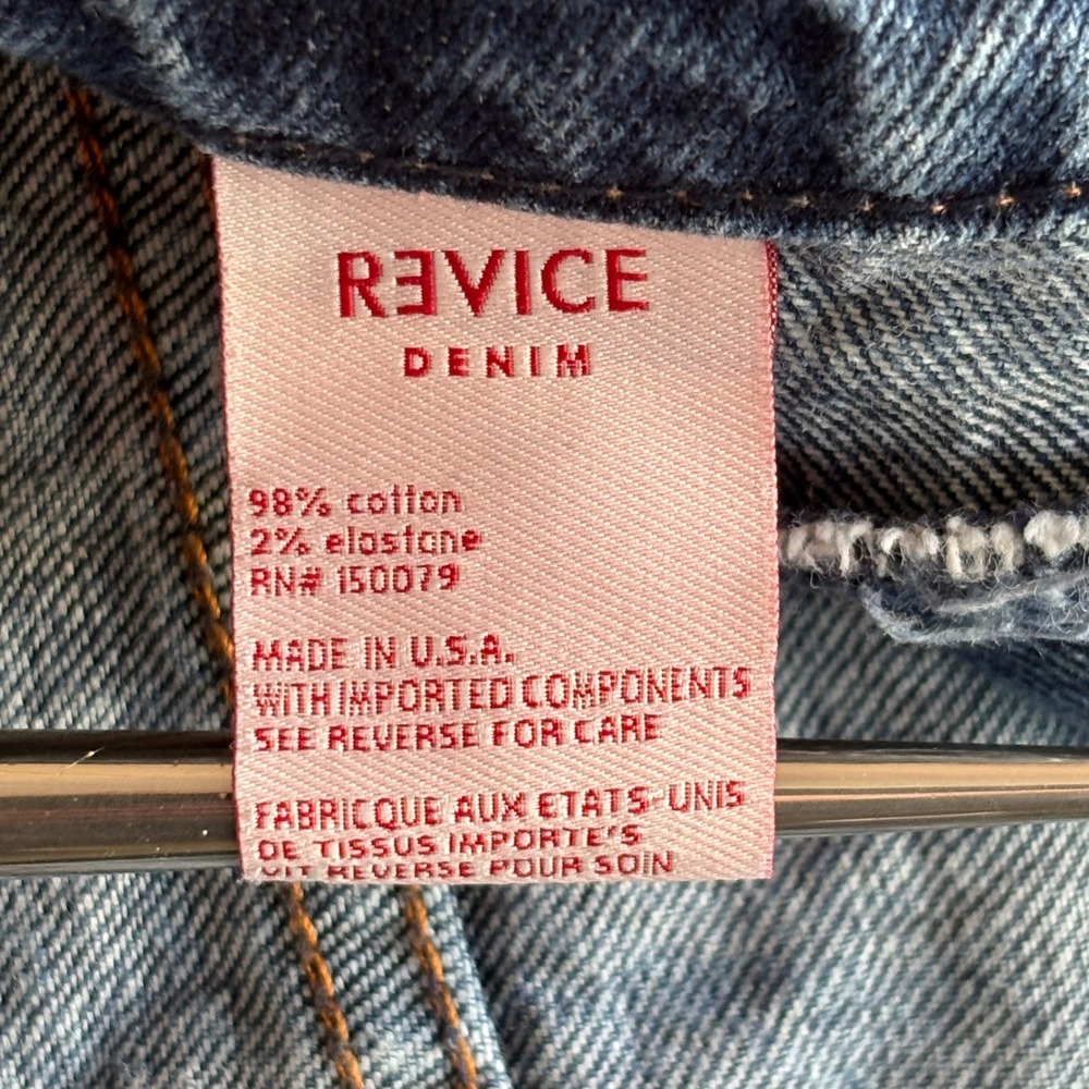 Revice Jeans Contrast Denim | Size 29 | Two Toned Y2K 90s Style - Picture 9 of 10